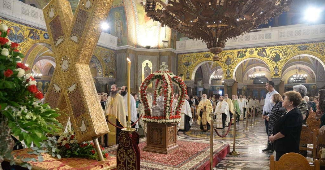 Η ΝΙΚΗ συμμετείχε στον εορτασμό της επανακομιδής της Τιμίας Κάρας του Αγίου Ανδρέου, Πολιούχου της πόλεως των Πατρών
