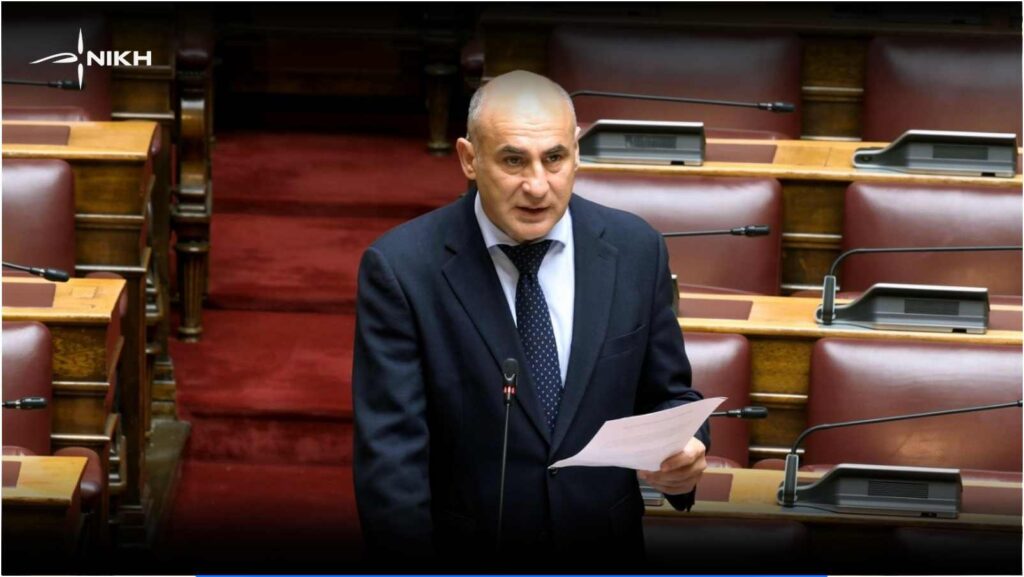 Επίκαιρη ερώτηση Δελβερούδη για το μέλλον του Σιδηροδρομικού Σταθμού Δράμας και το τουριστικό τρένο «Ο βουλευτής της ΝΙΚΗΣ Κομνηνός Δελβερούδης στη Βουλή κατά τη συζήτηση επίκαιρης ερώτησης για τον Σιδηροδρομικό Σταθμό Δράμας.»