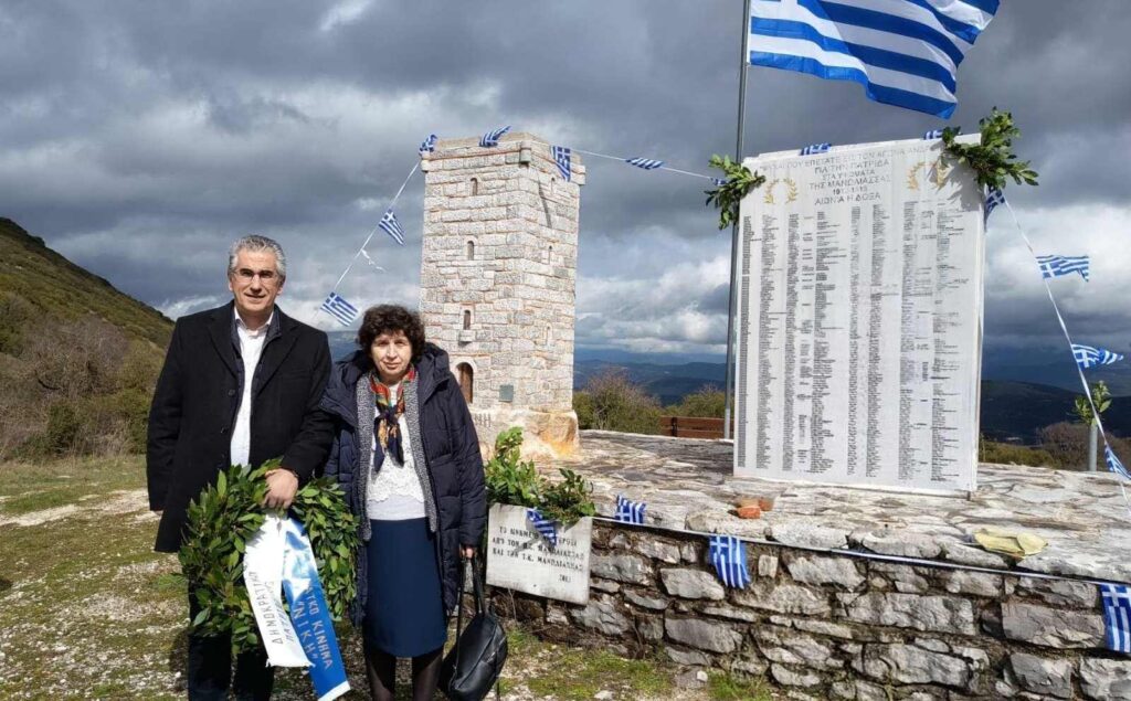 Η ΝΙΚΗ τίμησε την 113η επέτειο της απελευθερώσεως των Ιωαννίνων Εκπρόσωποι της ΝΙΚΗΣ καταθέτουν στεφάνι στον ιερό χώρο των μαχών της Μανωλιάσσας στα Ιωάννινα, τιμώντας την 113η επέτειο της απελευθέρωσης της πόλης