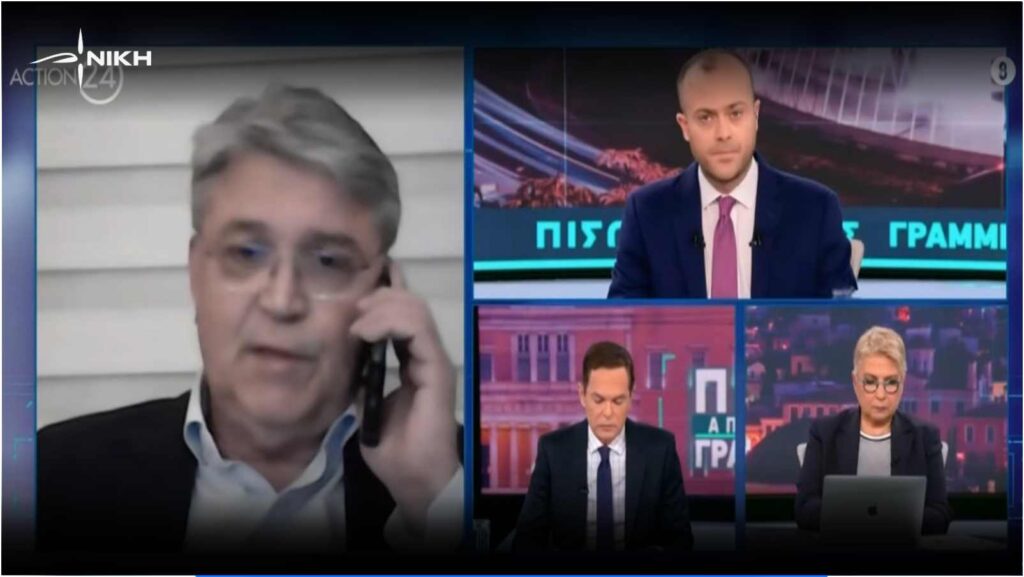 Δημήτρης Νατσιός, πρόεδρος της ΝΙΚΗΣ, σε τηλεοπτική συνέντευξη στον σταθμό ACTION 24 για εθνικά θέματα, πολιτική διαφθορά, δημοκρατία και προσωπικά δεδομένα