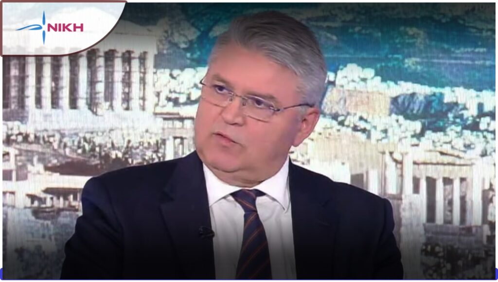 Νατσιός: «Δεν κυβερνάς καράβι αν δεν έχεις πιάσει κουπί – Πατάμε γερά στα πόδια μας και προχωράμε αυτόνομα» Ο πρόεδρος της ΝΙΚΗΣ Δημήτρης Νατσιός κατά τη διάρκεια συνέντευξης στον τηλεοπτικό σταθμό OPEN, όπου τοποθετείται για τις εκλογές και τις πολιτικές εξελίξεις.