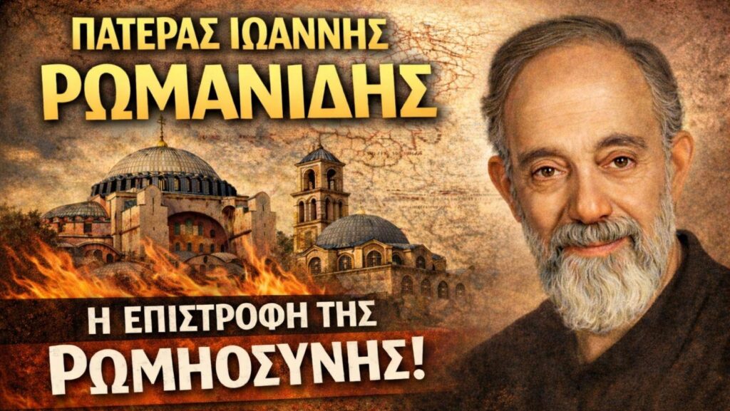 Ὁ θεολόγος ποὺ ἐπανέφερε τήν Ρωμηοσύνη στό επίκεντρο Πορτρέτο τοῦ πατρός Ἰωάννη Ρωμανίδη, θεολόγου ποὺ ἀνέδειξε τήν Ρωμηοσύνη καί τήν ρωμαίικη ταυτότητα στή σύγχρονη θεολογική σκέψη