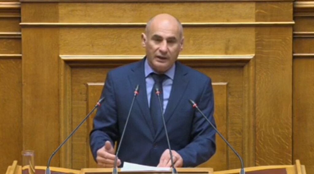 Ο βουλευτής της ΝΙΚΗΣ Κομνηνός Δελβερούδης μιλά στη Βουλή για το πόρισμα της Εξεταστικής Επιτροπής του ΟΠΕΚΕΠΕ, καταγγέλλοντας συγκάλυψη, πολιτικές πιέσεις και ευθύνες κυβερνητικών στελεχών στη διαχείριση των αγροτικών επιδοτήσεων