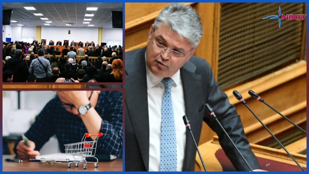 Με δύο παρεμβάσεις του, ο πρόεδρος της ΝΙΚΗΣ, Δημήτρης Νατσιός, τοποθετείται αιχμηρά τόσο για την ακρίβεια όσο και για τα Τέμπη