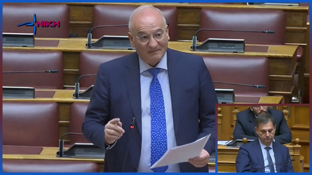 Ο βουλευτής της ΝΙΚΗΣ Ανδρέας Βορύλλας μιλά στη Βουλή για το ζήτημα του σχολείου «μακεδονικής γλώσσας» στο Ανόβερο και την υπεράσπιση της ελληνικότητας της Μακεδονίας