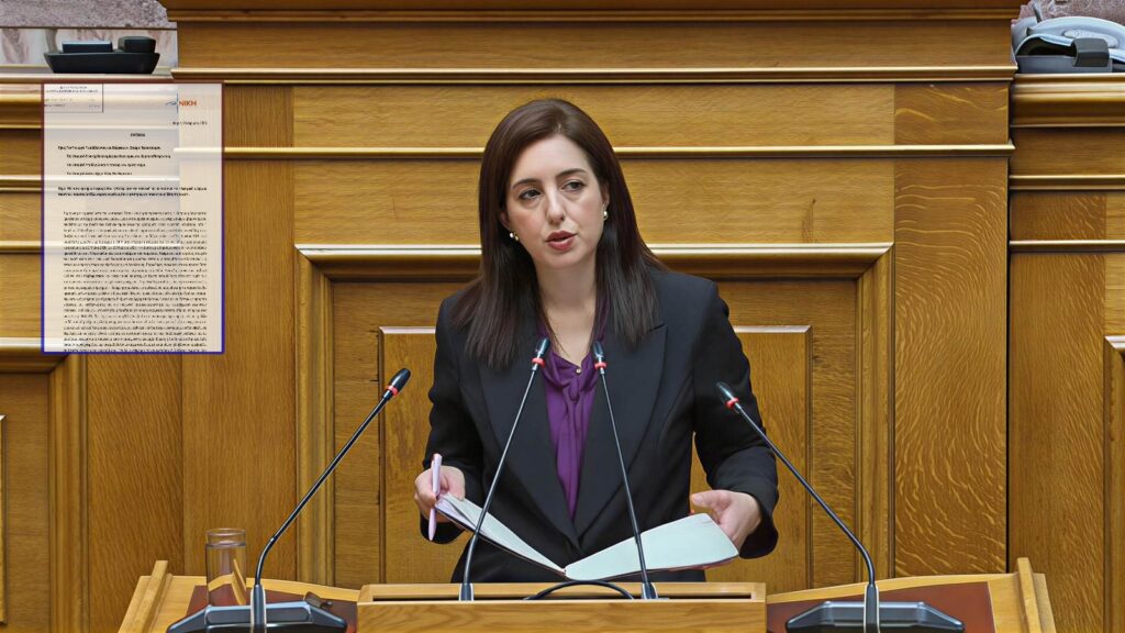 Η βουλευτής της ΝΙΚΗΣ Ασπασία Κουρουπάκη καταθέτει ερώτηση στη Βουλή για την ενεργειακή πολιτική και τη σύγκριση Ελλάδας – Κύπρου