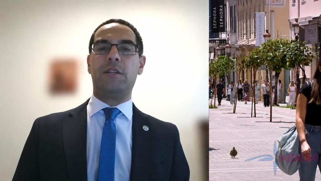 Ο βουλευτής Λάρισας της ΝΙΚΗΣ Γιώργος Ρούντας κατά τη συνέντευξή του στο IONION TV για την πίεση στους νέους, την οικογένεια και τον παιδαγωγικό ρόλο του κράτους