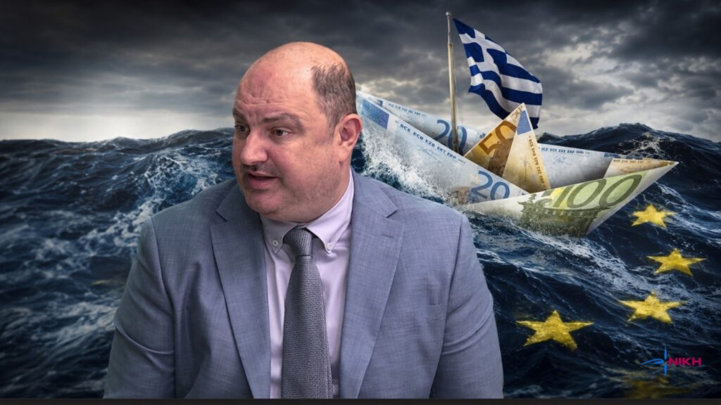 Α. Καλόγηρος: «Η κυβέρνηση στραγγαλίζει την οικονομία, διαλύει τη μεσαία τάξη και οδηγεί τη χώρα σε νέα χρεοκοπία» Ο Αντώνης Καλόγηρος, Υπεύθυνος Θ.Ο. Οικονομίας της ΝΙΚΗΣ, σε ραδιοφωνική συνέντευξη για την οικονομία και το δημογραφικό