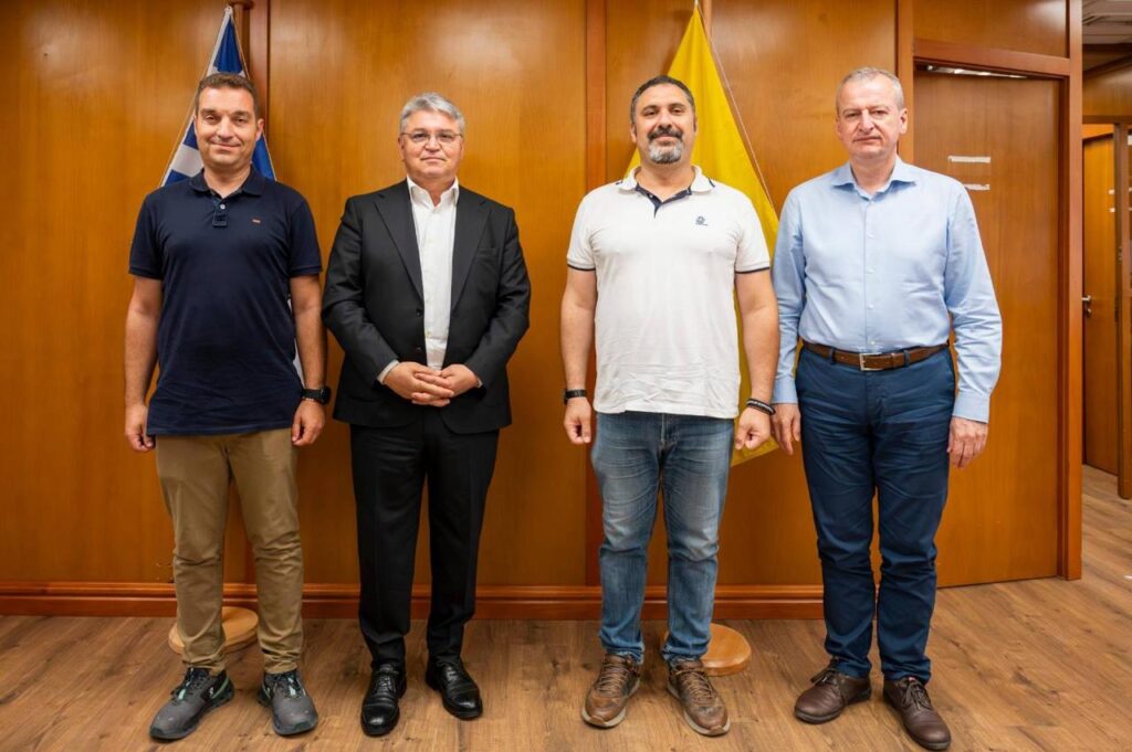 Συνάντηση του Προέδρου της ΝΙΚΗΣ Δημητρίου Νατσιού με το Προεδρείο της ΠΟΕΣ