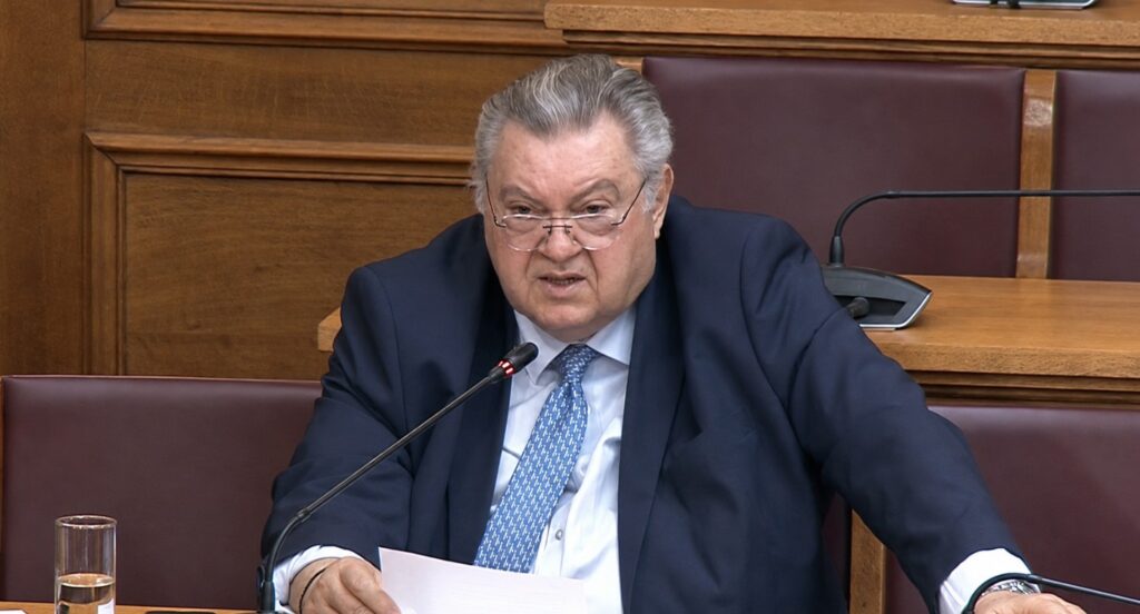 Οικονομόπουλος: «Χρειαζόμαστε αμυντικές συμφωνίες με εθνική στρατηγική, όχι με λευκή επιταγή» Ο βουλευτής Α’ Ανατολικής Αττικής της ΝΙΚΗΣ, Τάσος Οικονομόπουλος, τοποθετείται στη Βουλή για την αμυντική συνεργασία Ελλάδας και Ρουμανίας