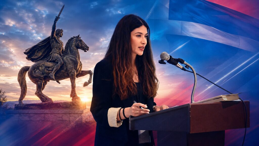 Ιωάννα Στεργίου: «Πόσο τελικά τους ενοχλεί ο Μέγας Αλέξανδρος;» Η Ιωάννα Στεργίου της ΝΙΚΗΣ μιλά για τη μνήμη του Μεγάλου Αλεξάνδρου, τη Μακεδονία, τη Συμφωνία των Πρεσπών και την προστασία της ελληνικής πολιτιστικής κληρονομιάς