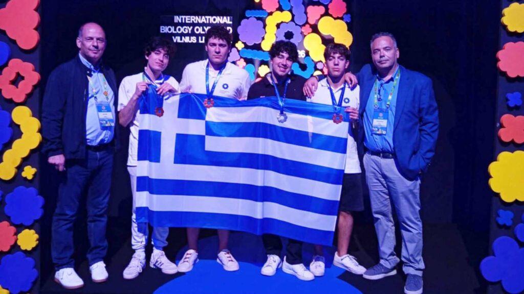 Οι Έλληνες μαθητές που διακρίθηκαν και κατέκτησαν τέσσερα μετάλλια στη Διεθνή Ολυμπιάδα Βιολογίας