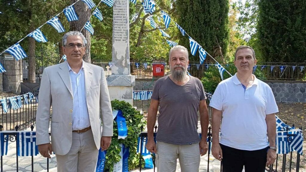 Εκπρόσωποι της ΝΙΚΗΣ στις εκδηλώσεις μνήμης στη Βούρμπιανη Κονίτσης