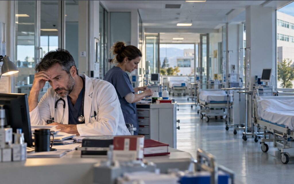 ΝΙΚΗ για τη ΔΕΘ 2026: «Το ΕΣΥ χρειάζεται γιατρούς, όχι μόνο κτίρια» Η ΝΙΚΗ παρουσιάζει τις προτάσεις της για τη στελέχωση του ΕΣΥ μετά τις εξαγγελίες στη ΔΕΘ 2026