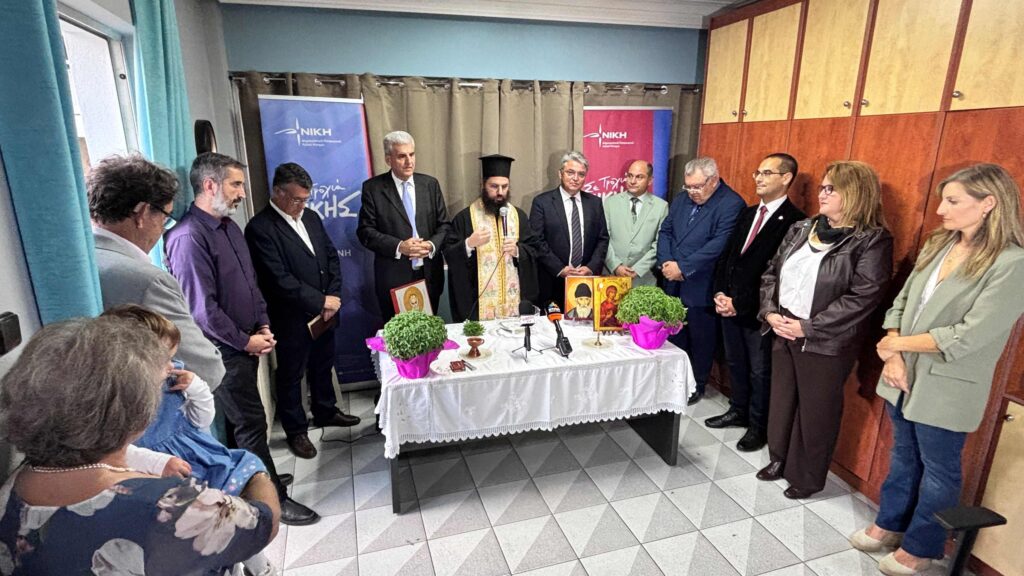 Εγκαίνια του νέου Γραφείου της ΝΙΚΗΣ στη Χαλκίδα παρουσία του Δημήτρη Νατσιού