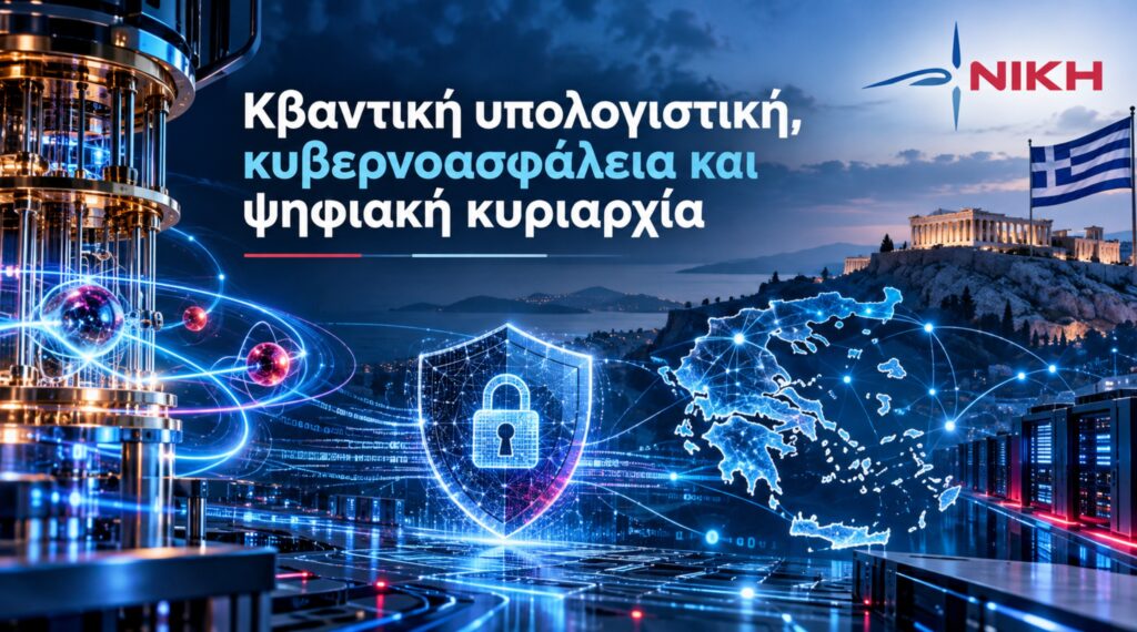 Κβαντική υπολογιστική, κυβερνοασφάλεια και ψηφιακή κυριαρχία