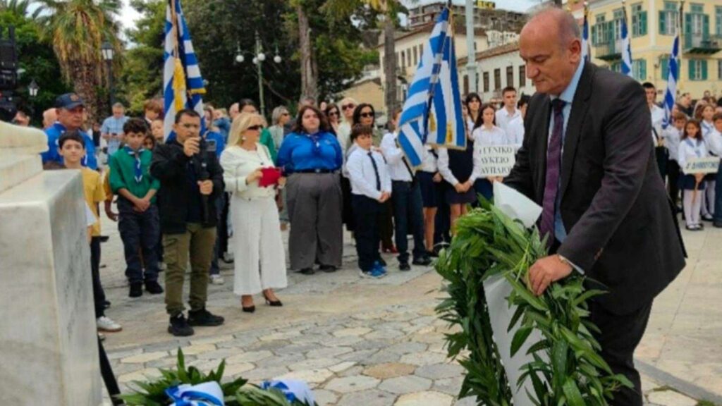 Η ΝΙΚΗ έδωσε το «παρών» στις εκδηλώσεις του Δήμου Ναυπλιέων για την επέτειο της δολοφονίας του Ιωάννη Καποδίστρια. Την εκπροσώπησε ο βουλευτής Ανδρέας Βορύλλας