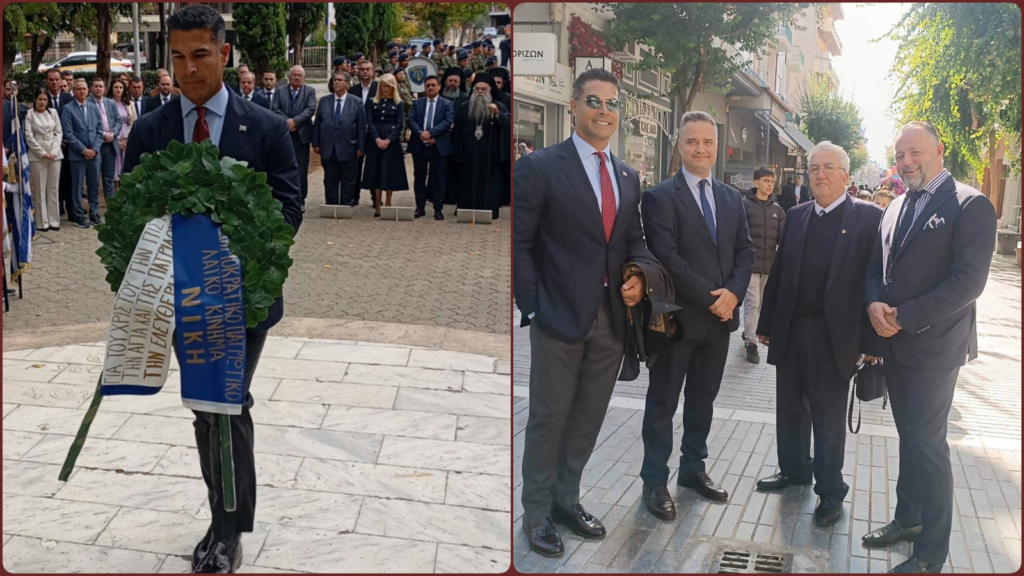 Η ΝΙΚΗ τίμησε την επέτειο Απελευθέρωσης της Έδεσσας Ο ευρωβουλευτής της ΝΙΚΗΣ Νικόλαος Αναδιώτης, μέλη του Βουλευτηρίου και στελέχη της ΝΙΚΗΣ Πέλλας συμμετείχαν στις εκδηλώσεις για την Απελευθέρωση της Έδεσσας