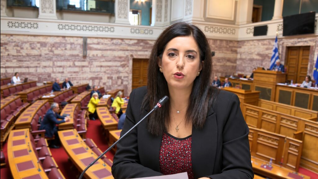 Η βουλευτής της ΝΙΚΗΣ ζήτησε τεκμηρίωση για την αποτίμηση των ενεργειακών πόρων, αξιολόγηση της προηγούμενης θητείας, ελέγχους ασυμβίβαστου και σαφείς απαντήσεις για την ασφάλεια των γεωτρήσεων