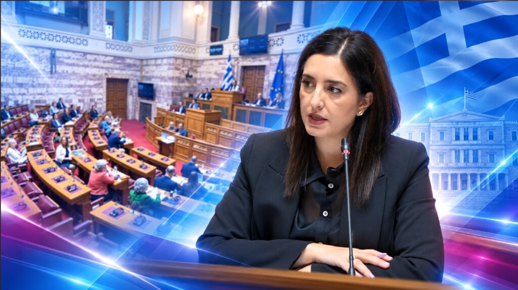 Η Ασπασία Κουρουπάκη έθεσε κρίσιμα ερωτήματα για ψυχική υγεία, προσωπικά δεδομένα, επαλήθευση ηλικίας, ξένες πλατφόρμες και ψηφιακό αποκλεισμό