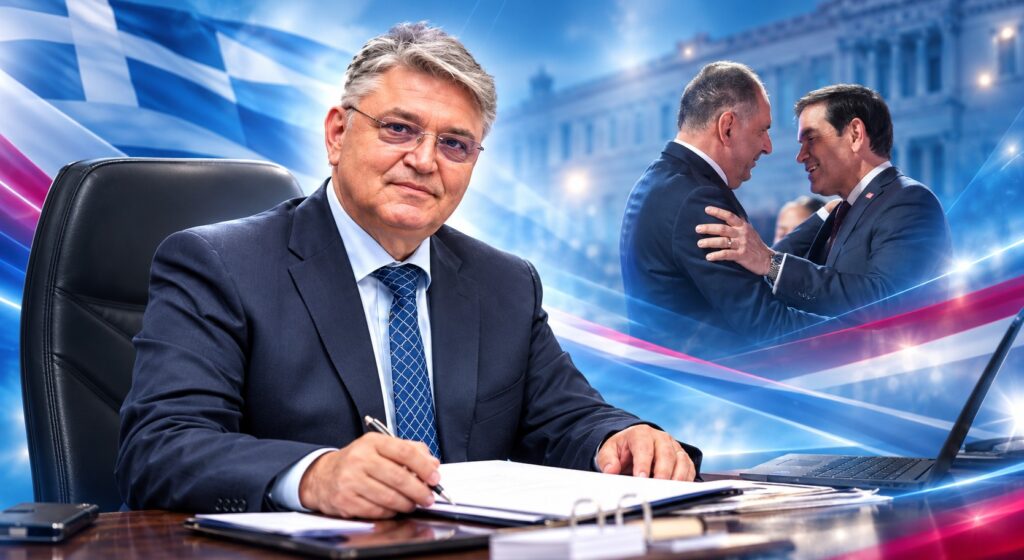 Ο Δημήτρης Νατσιός σχολιάζει την επίσκεψη Μάρκο Ρούμπιο και τις υποθέσεις διαφθοράς